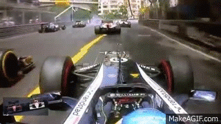 18 Spectacular Gifs Of F1 Racing Around Monaco