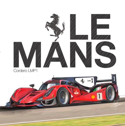 This Stunning LaFerrari LMP1 Concept Has Us Praying Ferrari Will Enter Le Mans