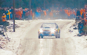 10 Epic Gifs Of Rally Drifts And Jumps In The Snow