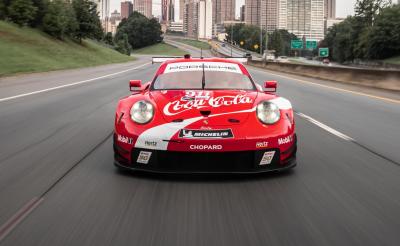 The Porsche 911 RSR's Coca-Cola Livery Hits The Retro Spot
