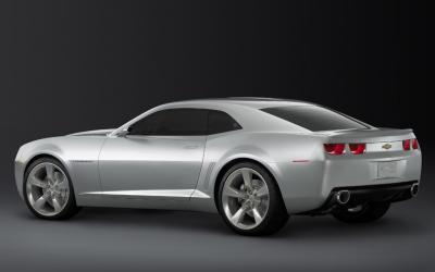 Like the Mustang concept, the Camaro mixes modern design language with hints of a classic icon. Especially the interior.