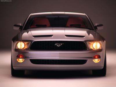 It was shown as both Coupe and Convertible, and quickly have people an idea of what the next generation mustang would look like.