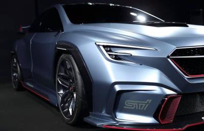 Behold The Subaru Viziv Performance STI Concept And Its Angular Fury