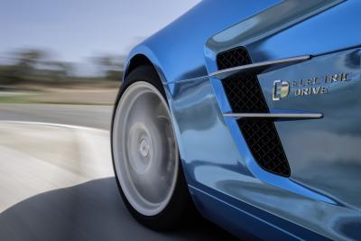 AMG’s Electric SLS Is A 740bhp Modern History Lesson In BEV Performance