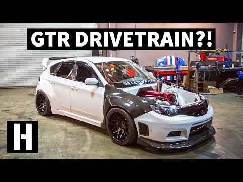 This 700bhp Subaru WRX Has A 9000rpm Skyline GT-R Drivetrain