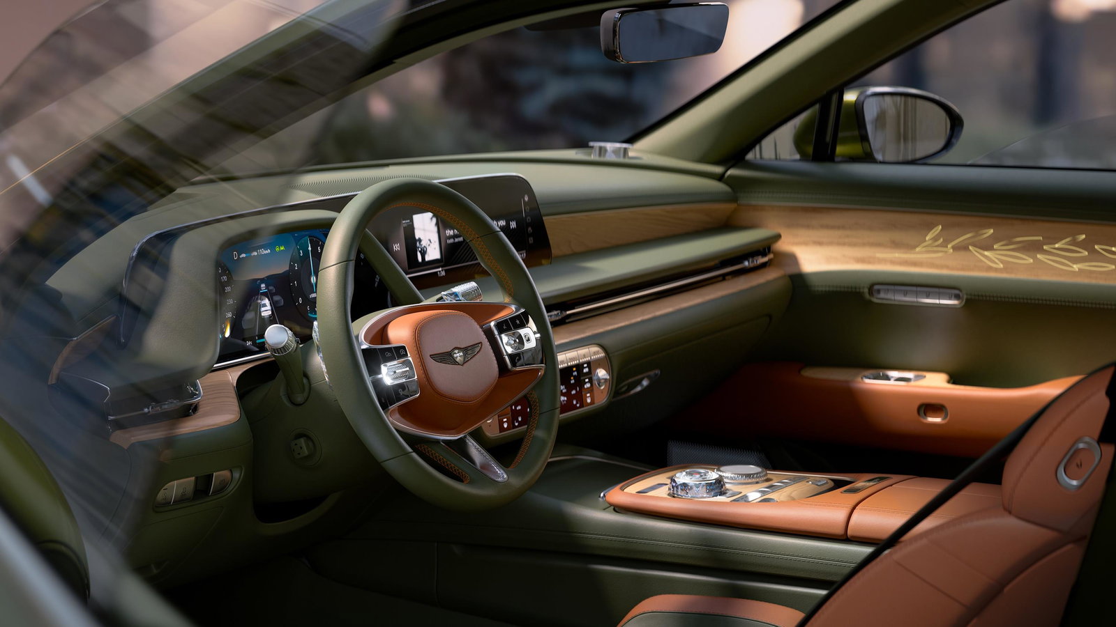 Genesis X Gran Coupe concept - interior