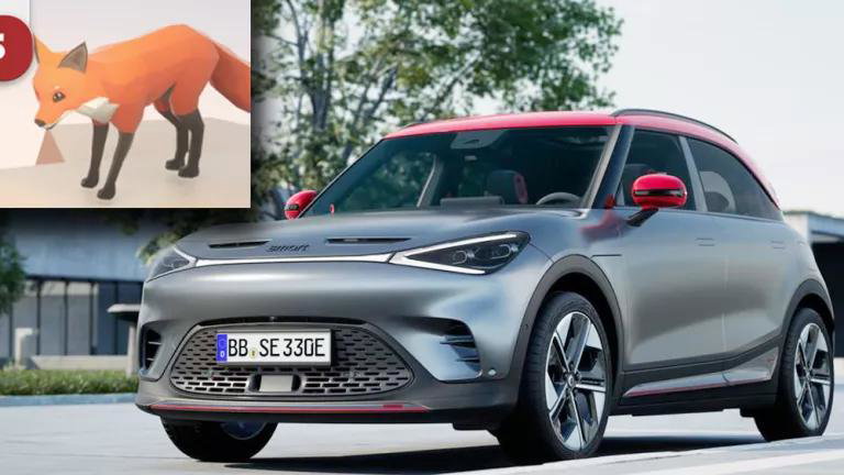 Anger Issues And An Animated Fox On The Dashboard: Meet The 422bhp Smart #1 Brabus