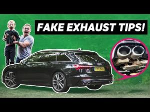 4-Year-Old Reviews The Audi S6 (Yes, The One With The Fake Exhaust Tips)