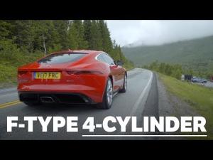 Jaguar F-Type Four-Cylinder: Pure Engine And Exhaust Noise