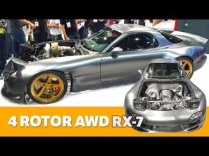 The World’s First AWD 4 Rotor RX-7 | Preview