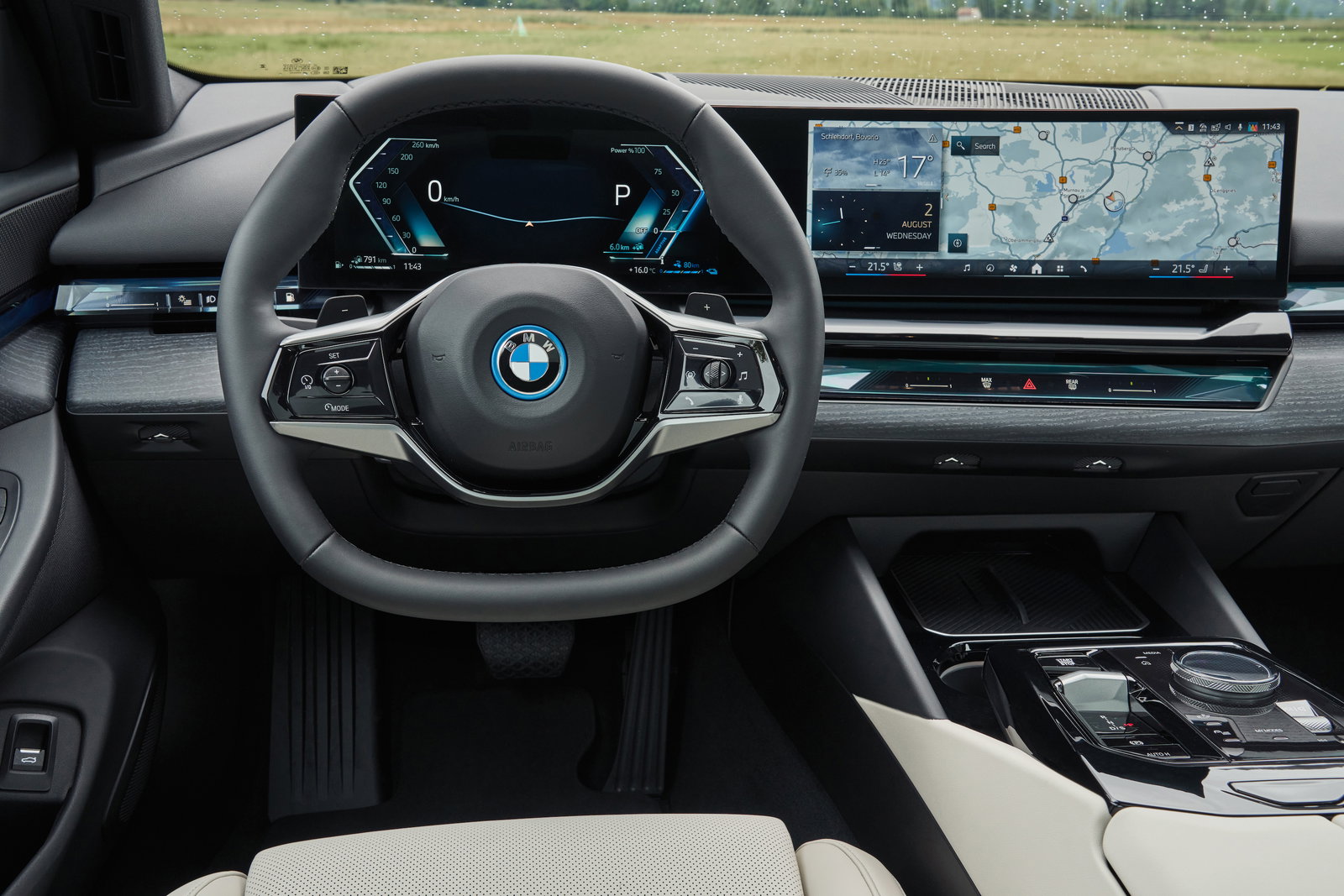 BMW 530e plug-in hybrid - interior