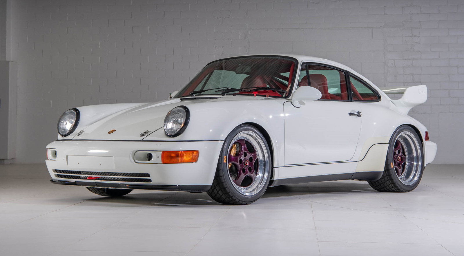 One of just two 911 Carrera RSR 3.8 'Strassenversion' built by Porsche Motorsport.