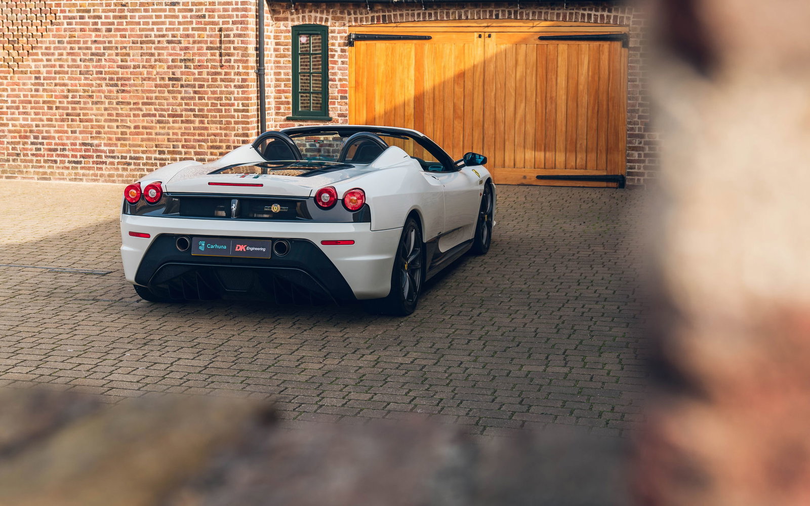 Jay Kay's Ferrari Scuderia Spider 16M - rear 