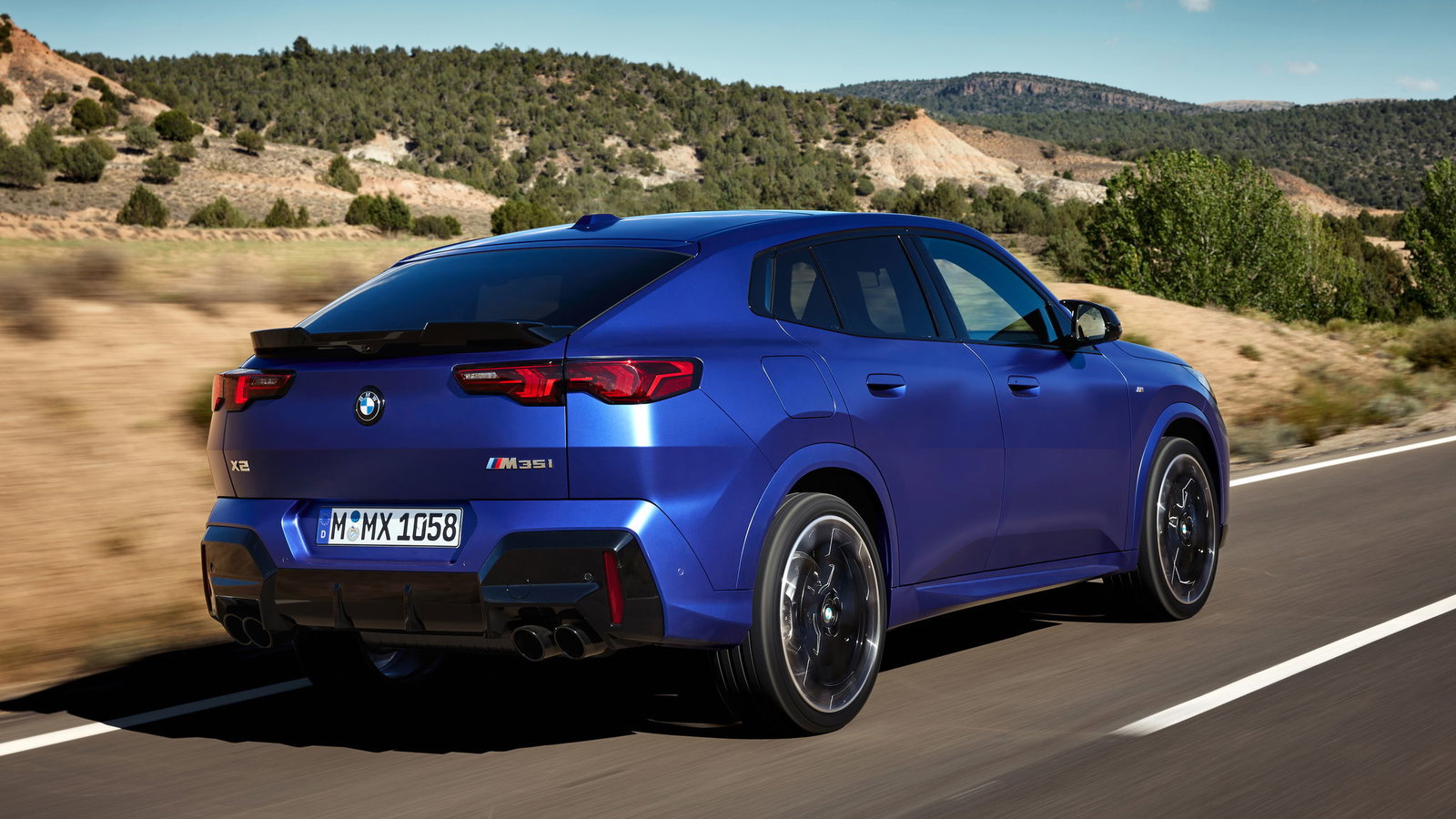 BMW X2 M35i - rear