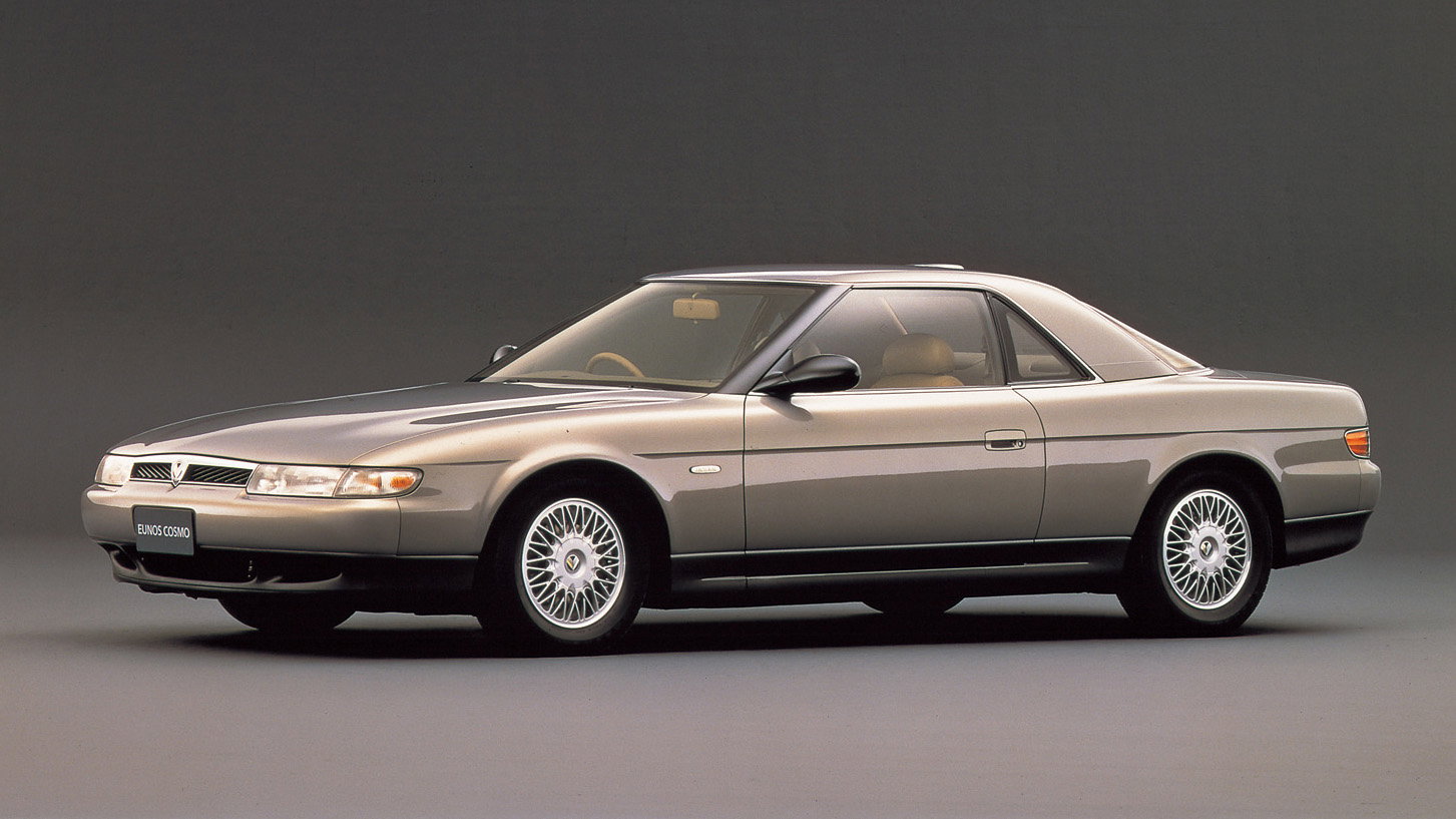 Amati was to sit above the Eunos sub-brand - itself spearheaded by the Cosmo.