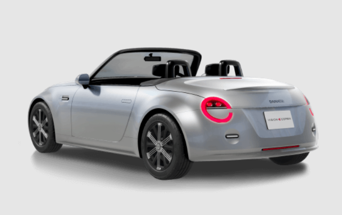 The Vision Copen takes on the cutesy looks of the original, but it's grown in size