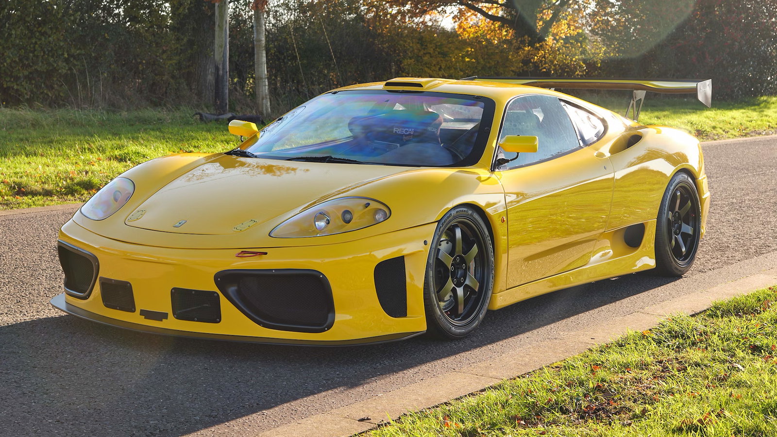 You Can Buy This Road-Legal Ferrari 360 Challenge Race Car