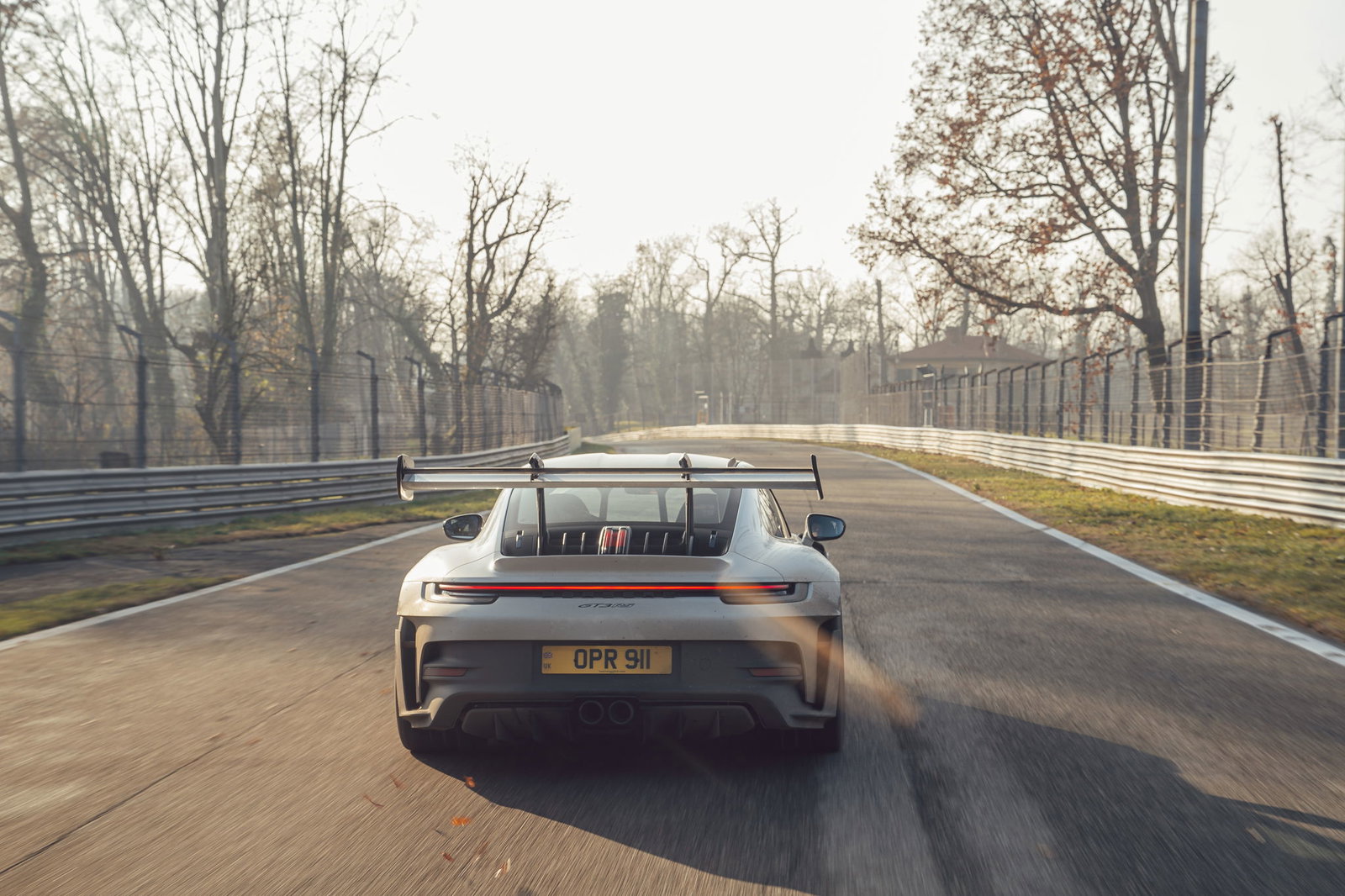 Porsche 911 GT3 RS on track at Monza