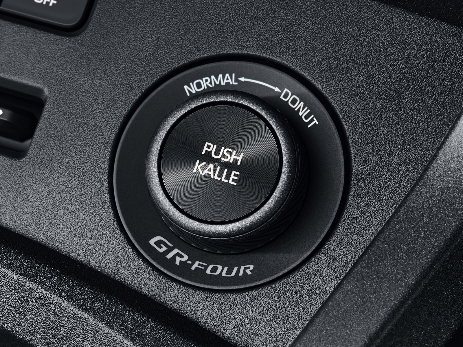 Toyota GR Yaris Rovanperä Edition - mode selector