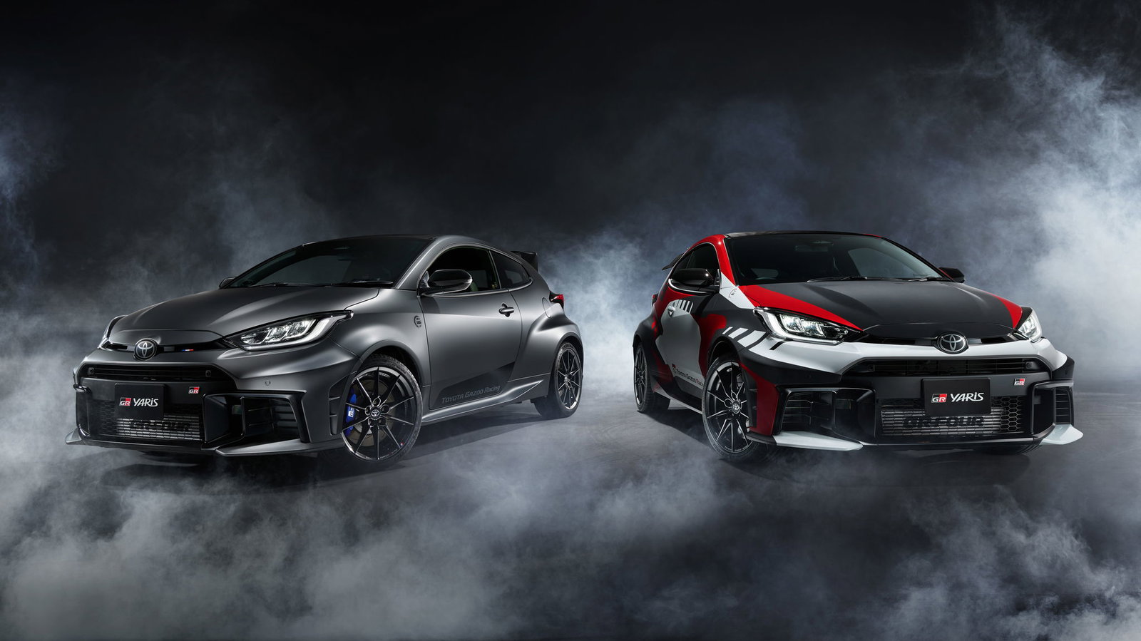 The Toyota GR Yaris Ogier and Rovanperä Editions