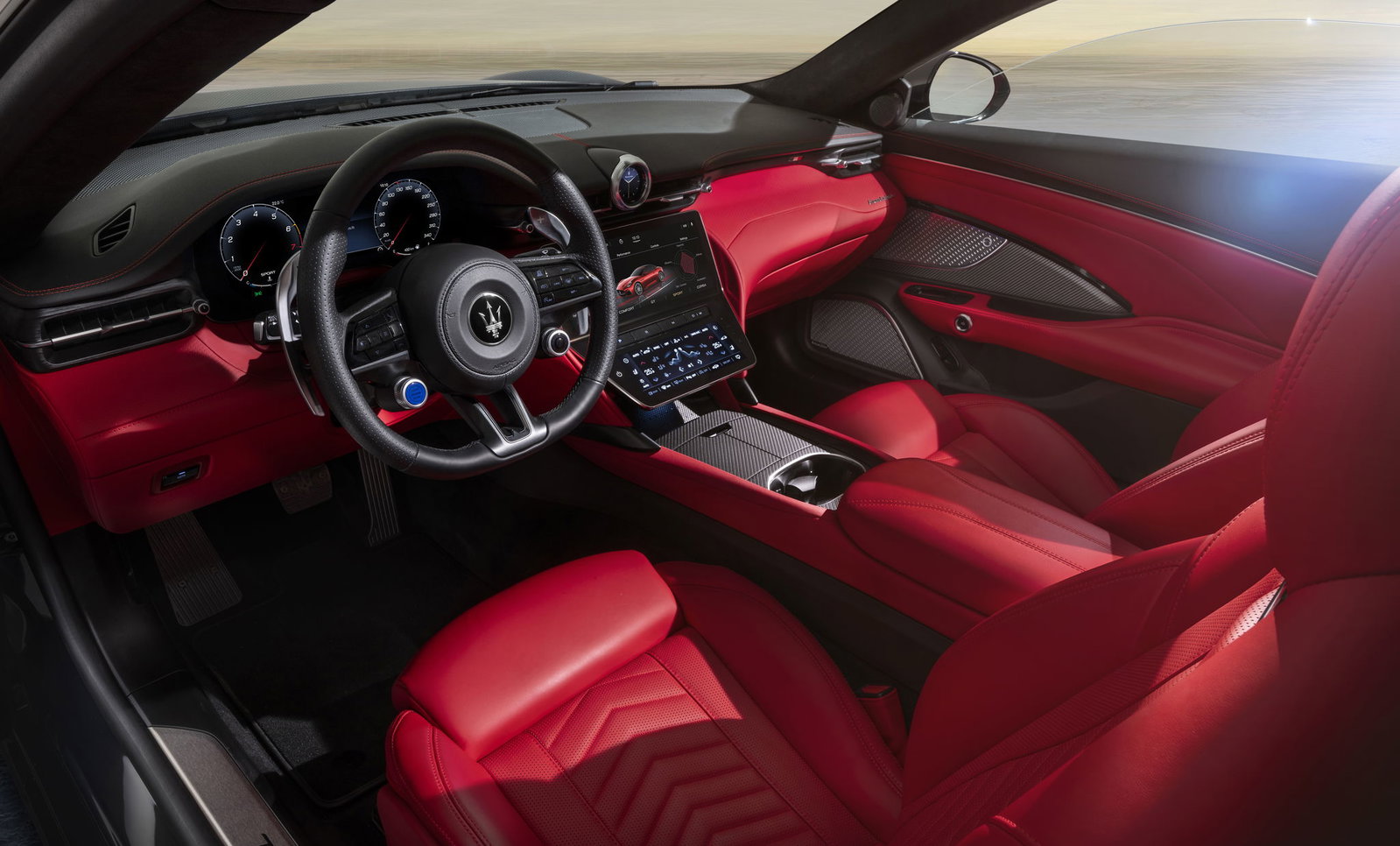 Maserati GranCabrio Trofeo, interior