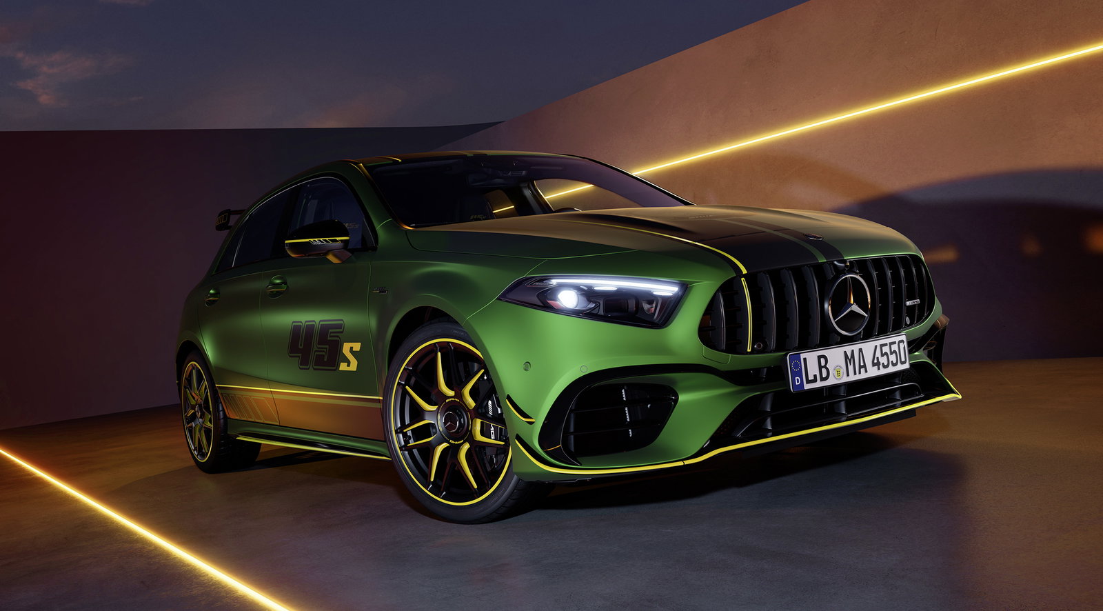 The Mercedes-AMG A45 S Limited Edition Shows Subtlety The Door