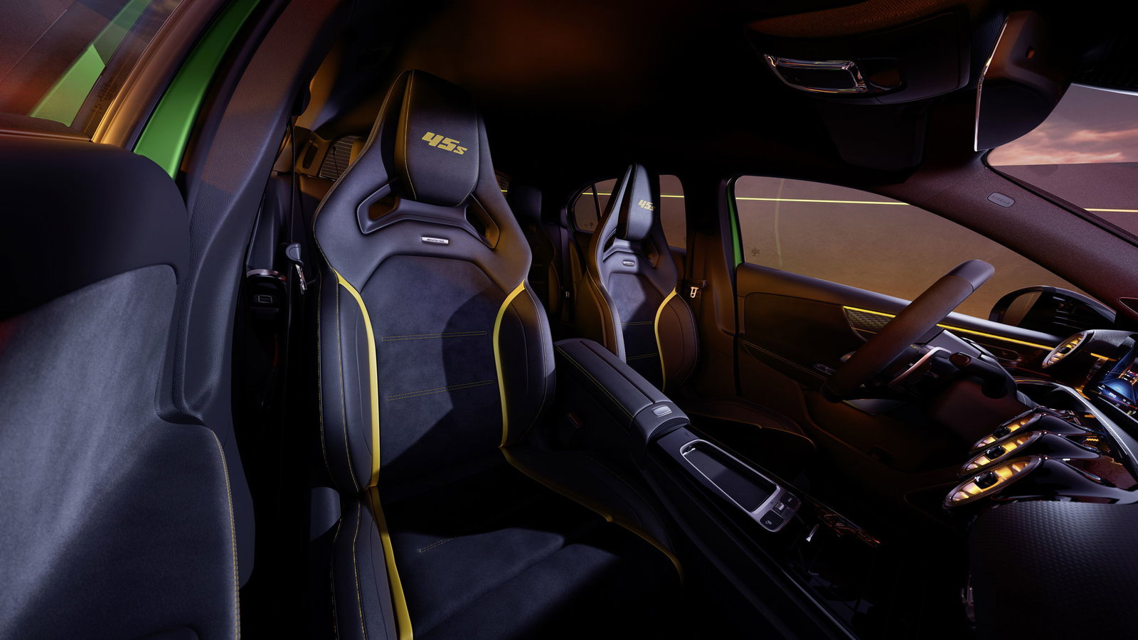 Mercedes-AMG A45 S Limited Edition - interior