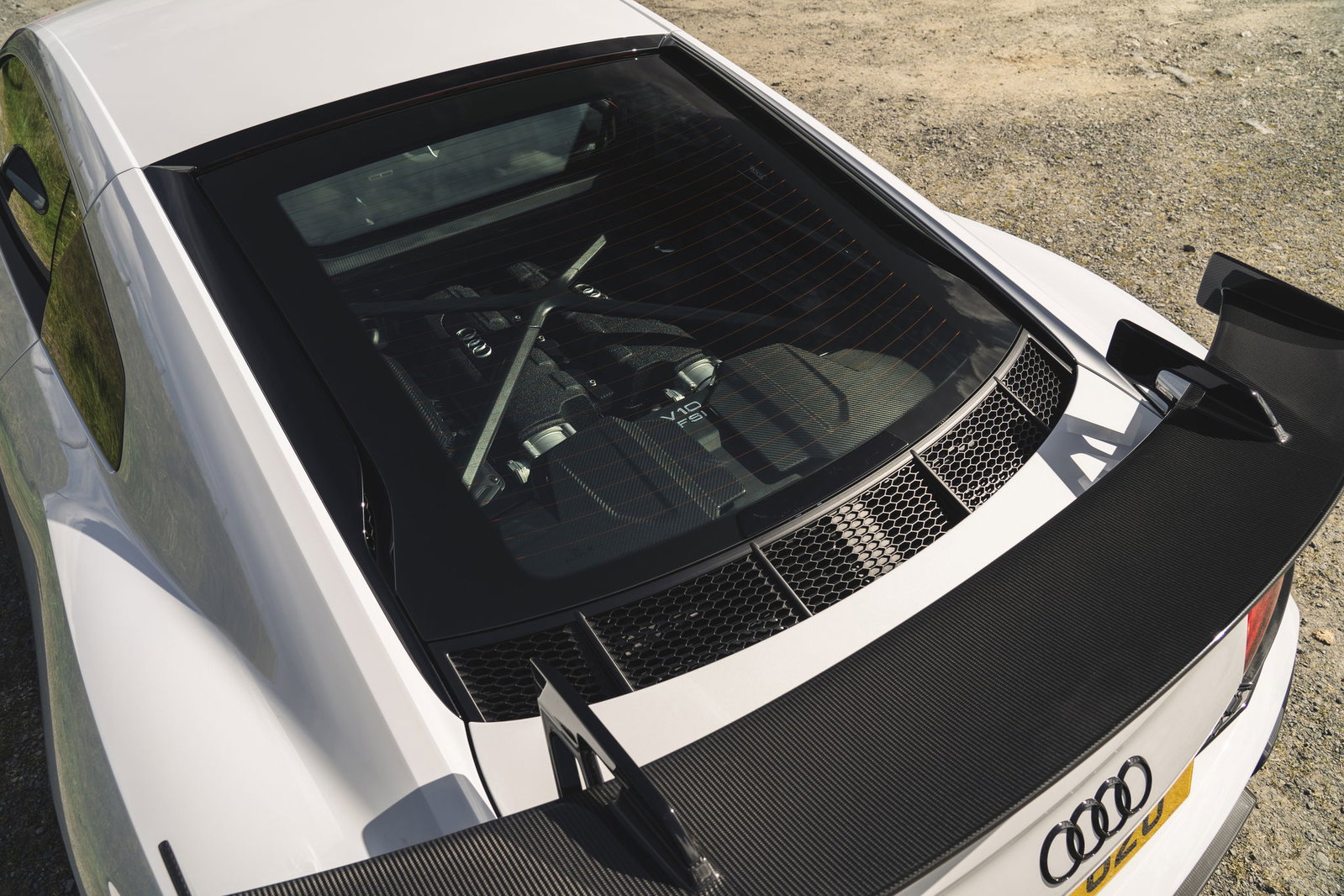 Audi R8 GT - engine bay