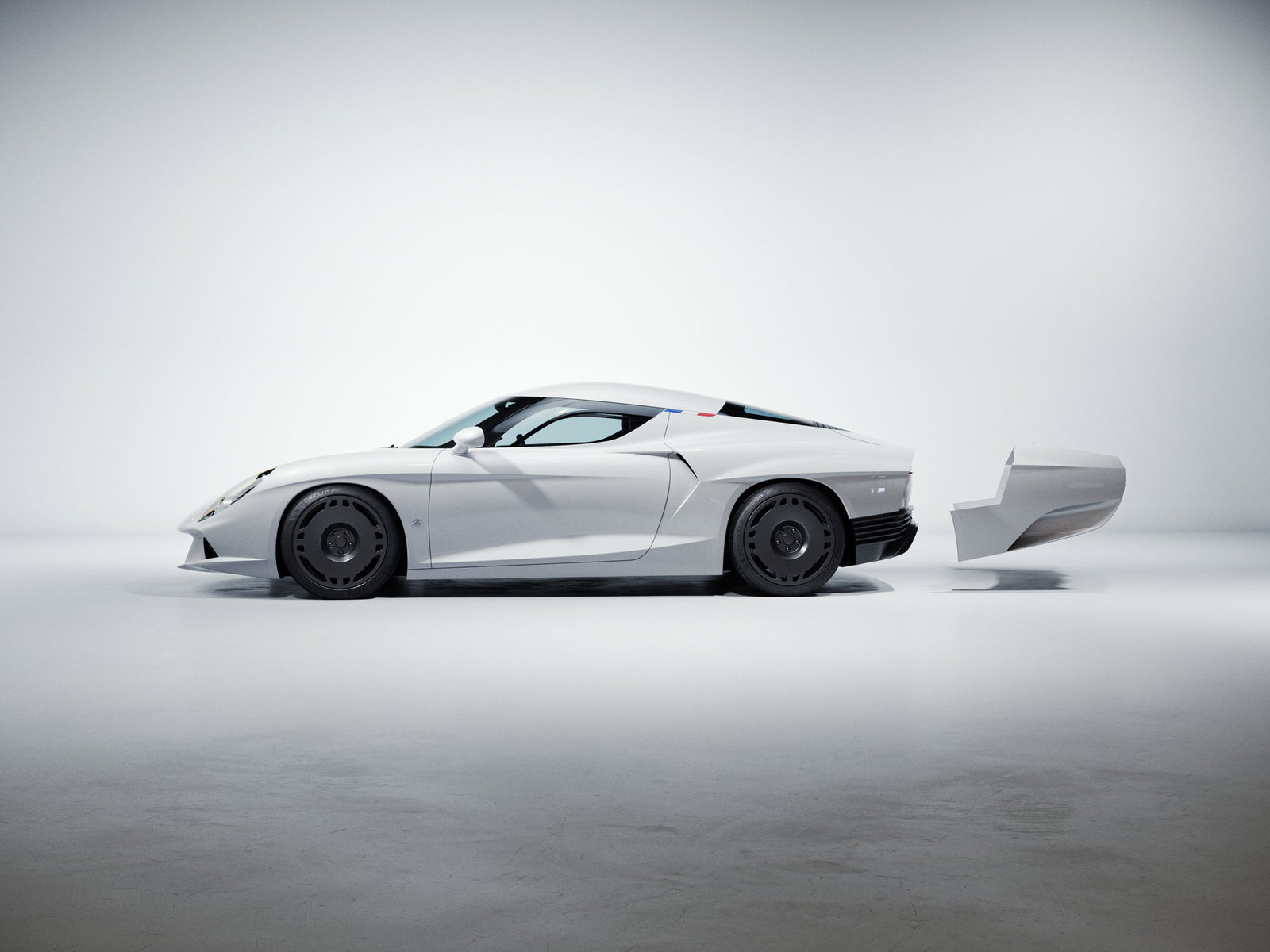 Zagato AGTZ Twin Tail - tail detached