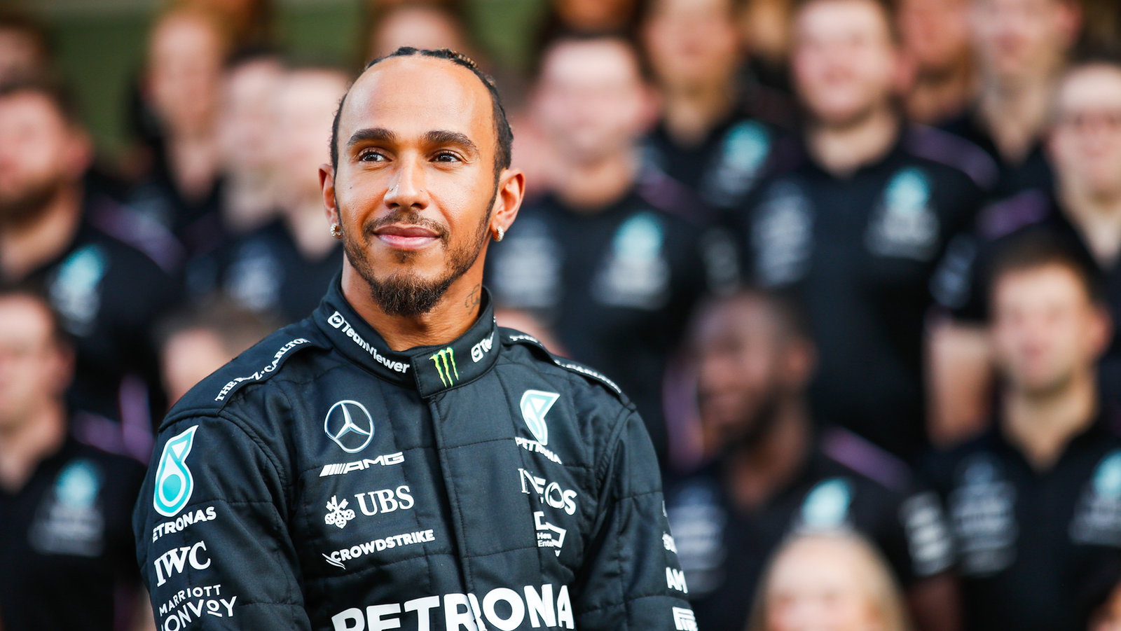 Lewis Hamilton at the 2023 Abu Dhabi Grand Prix