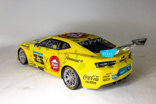 DJR SpongeBob Chevrolet Camaro - rear