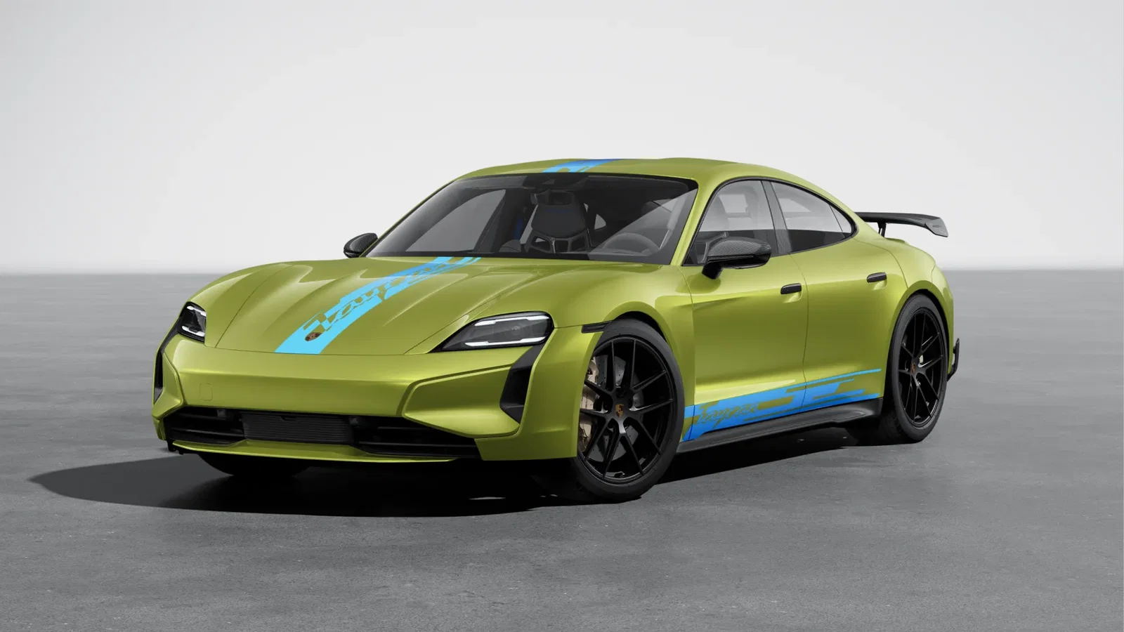Porsche Taycan Turbo GT in Peridot Metallic