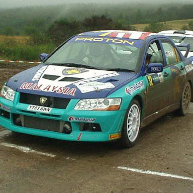 Proton PERT rally car