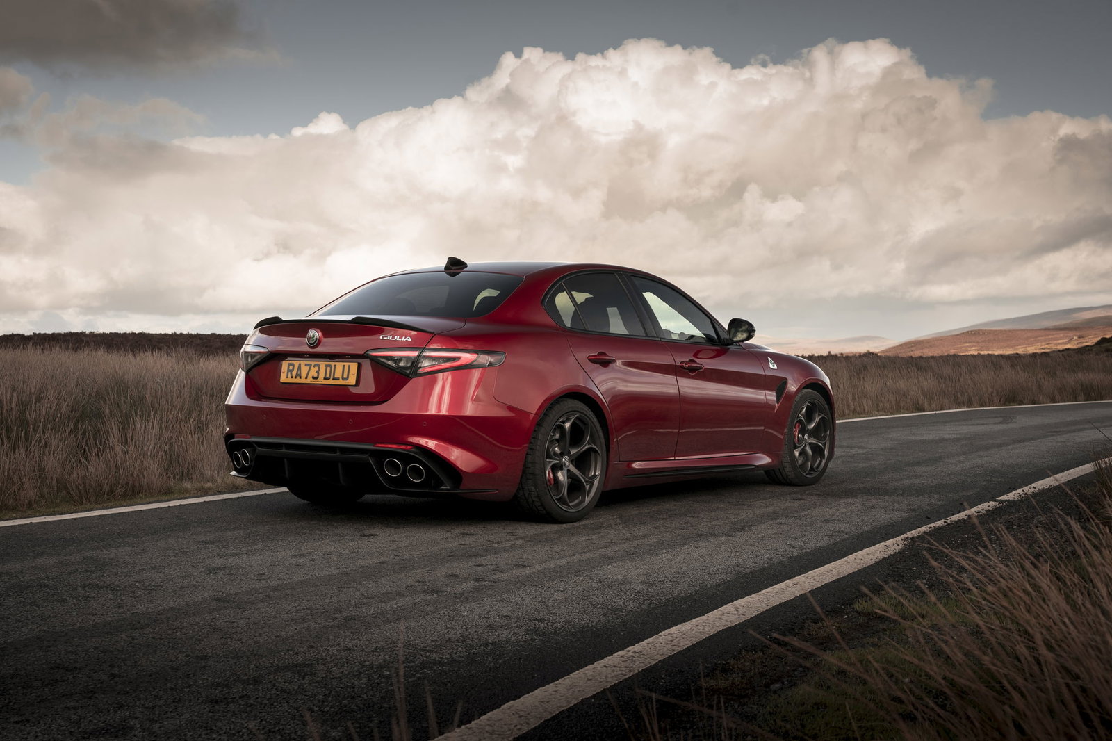 Alfa Romeo Giulia Quadrifoglio - rear
