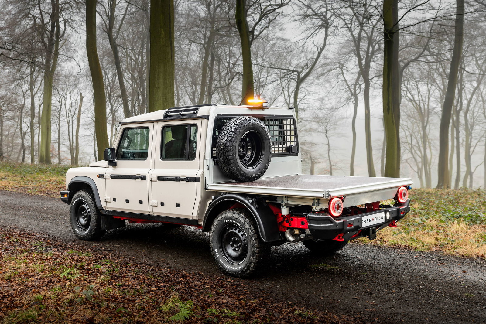 Ineos Grenadier Quartermaster Chassis Cab - rear