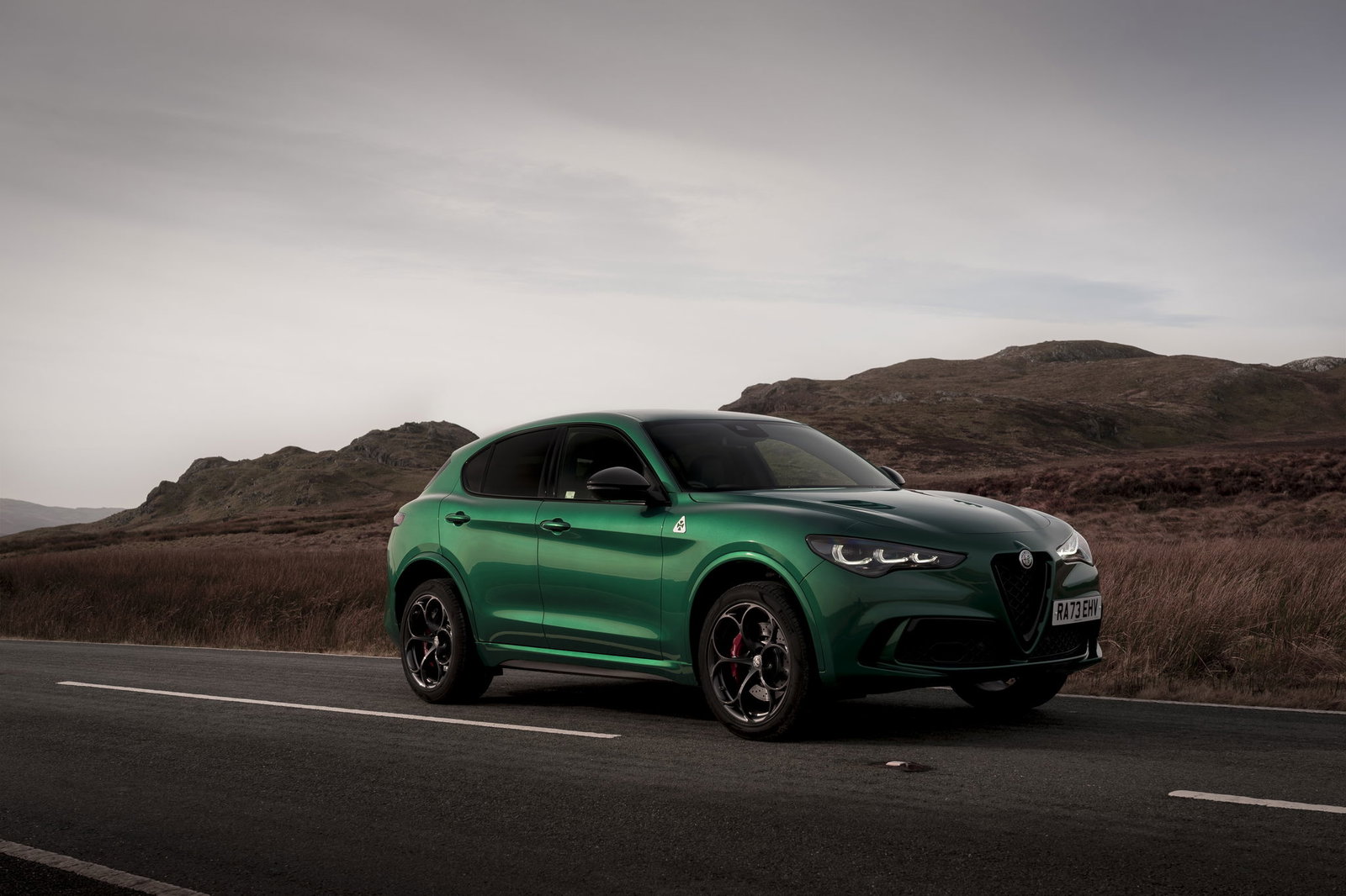 Alfa Romeo Stelvio Quadrifoglio - front