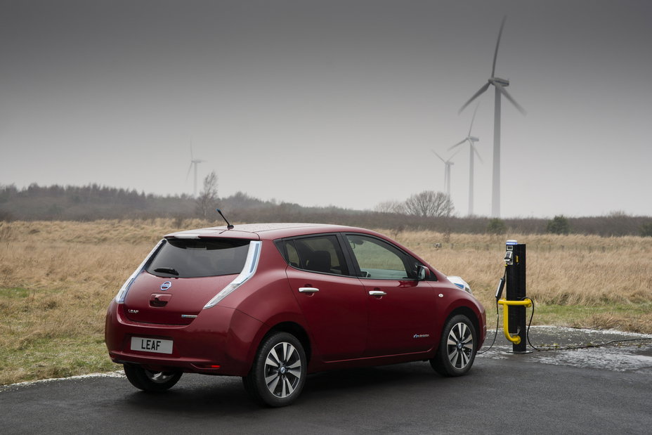 First-generation Nissan Leaf - rear