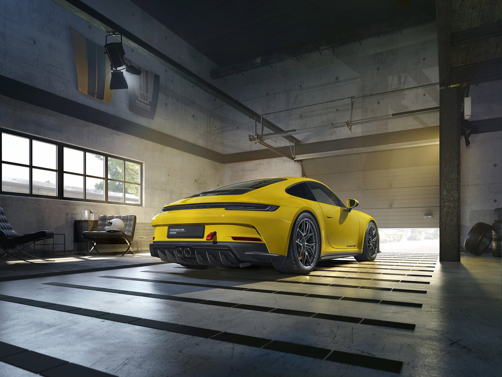 Manthey Porsche 911 GT3 Touring - rear