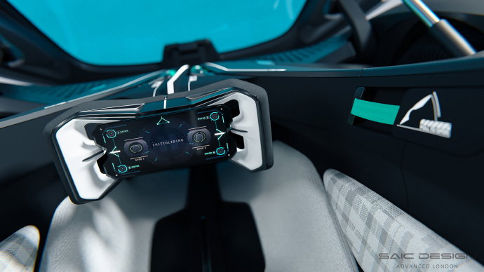 MG EX181, interior
