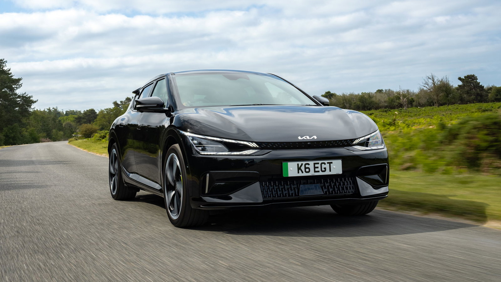 Kia EV6 GT - front, dynamic