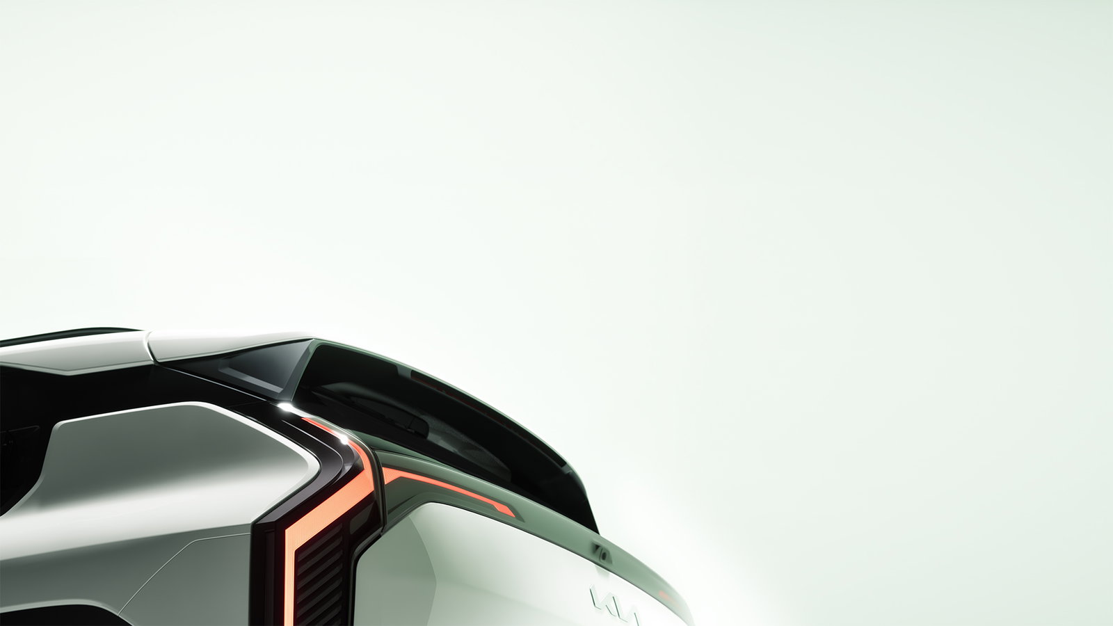Kia EV3 teaser - rear detail
