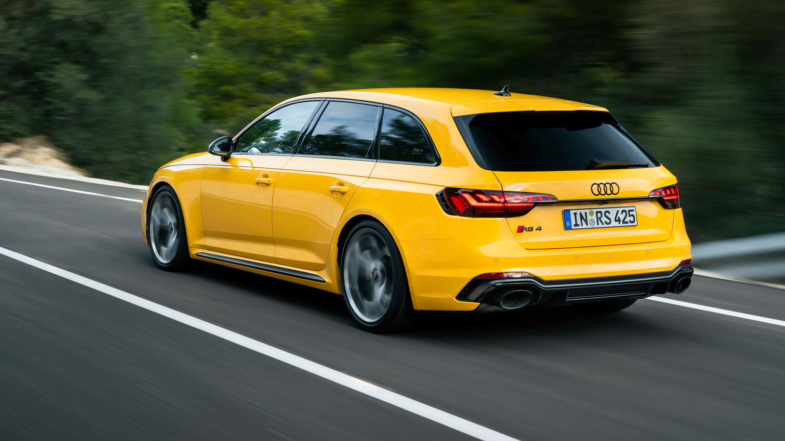 Audi RS4 Edition 25 Years, rear 3/4