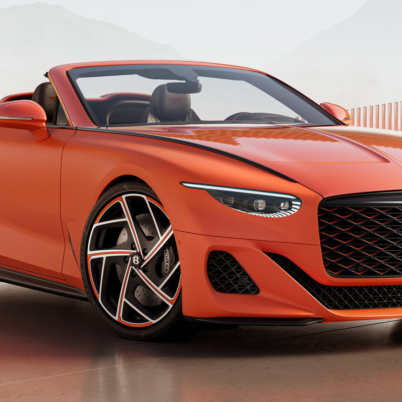 Bentley Batur Convertible - front