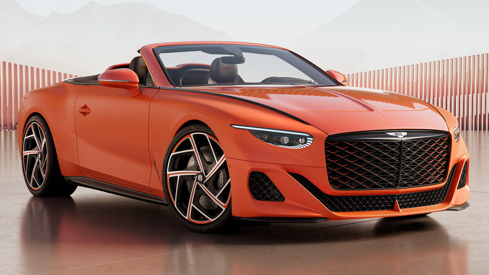 Bentley Batur Convertible - front