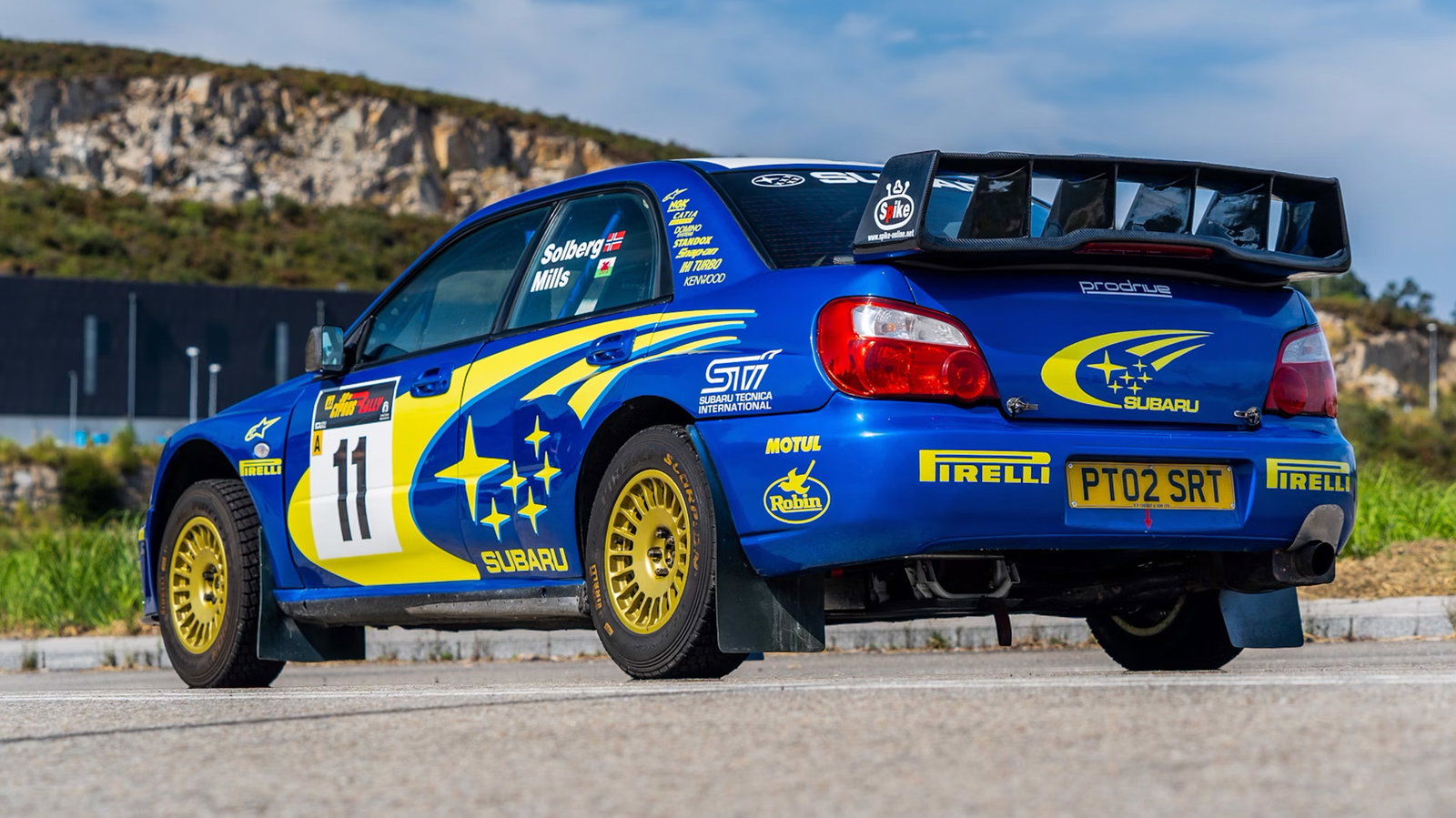 ★検索さま専用★Subaru Impreza WRC 新井仕様 TB-01 A Road-Legal, Ex-Works Subaru Impreza WRC Car Is Up For Auction
