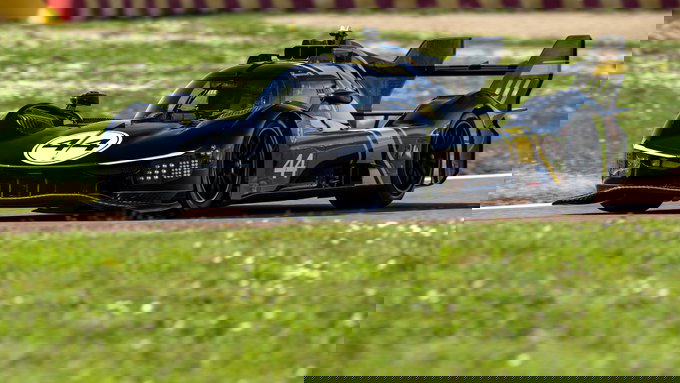 Ferrari 499P testing at Fiorano