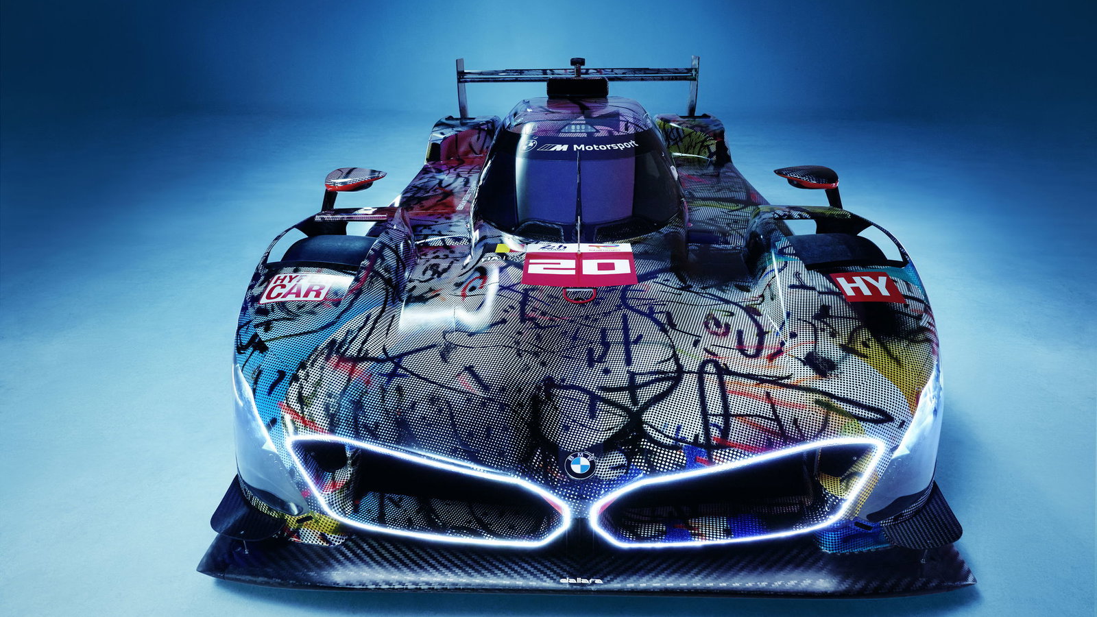 BMW M Hybrid V8 Art Car - front