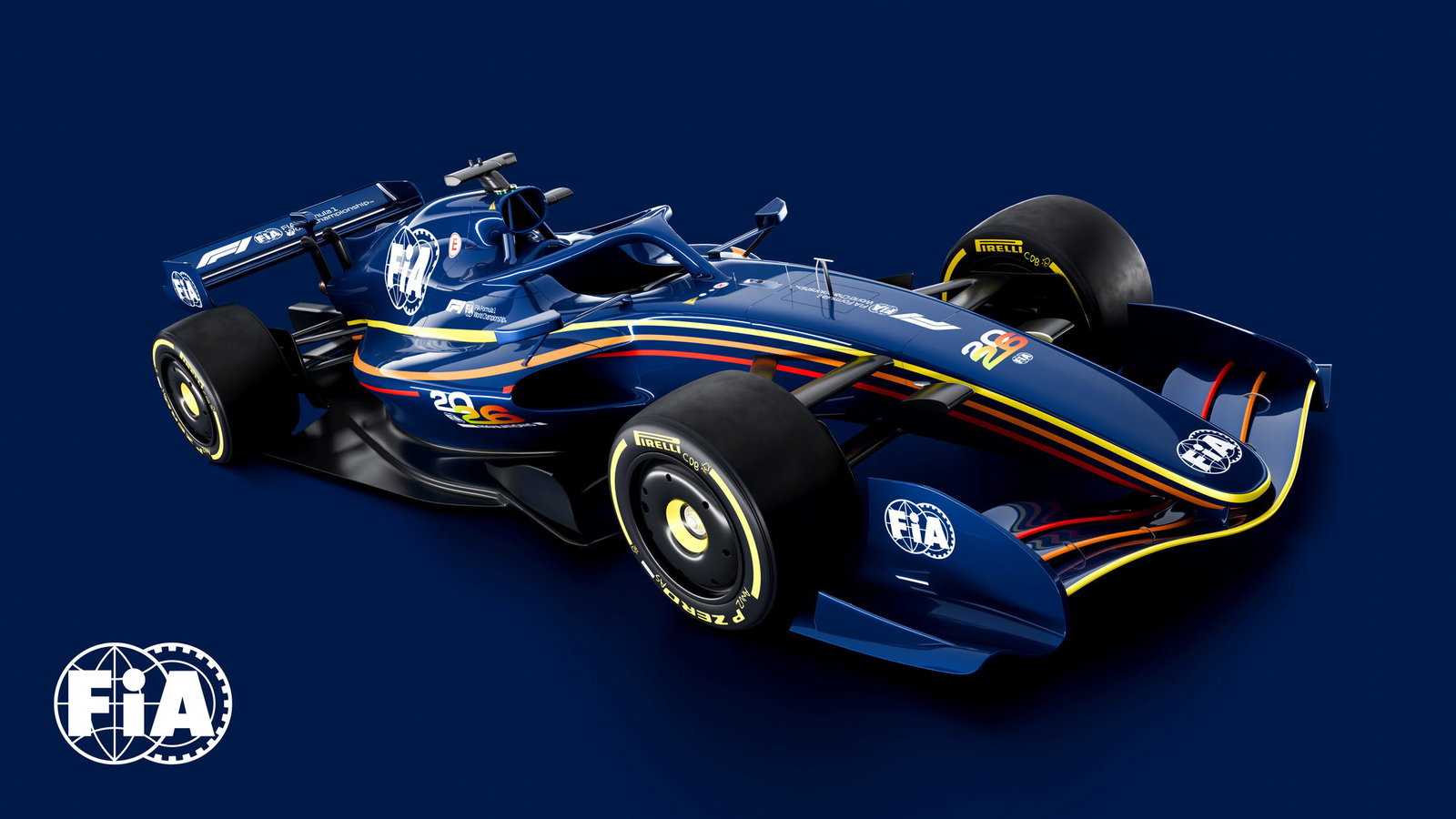 Render of the 2026 F1 Car