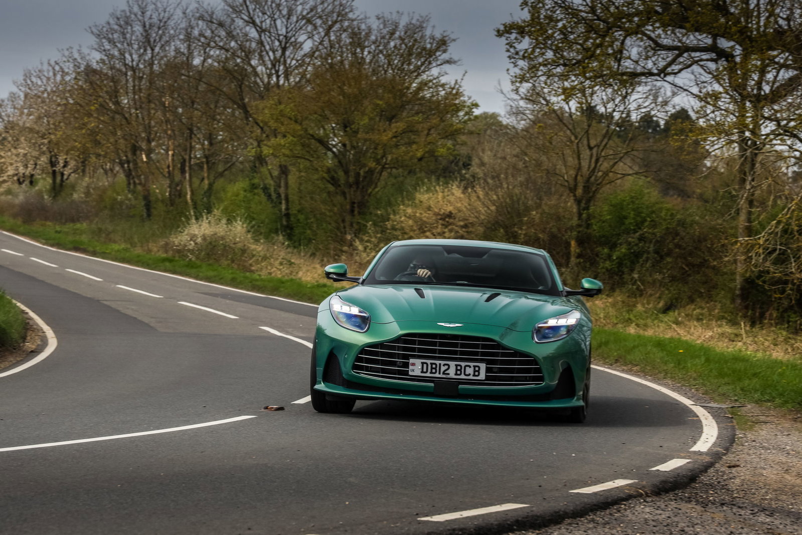 Aston Martin DB12 - driving