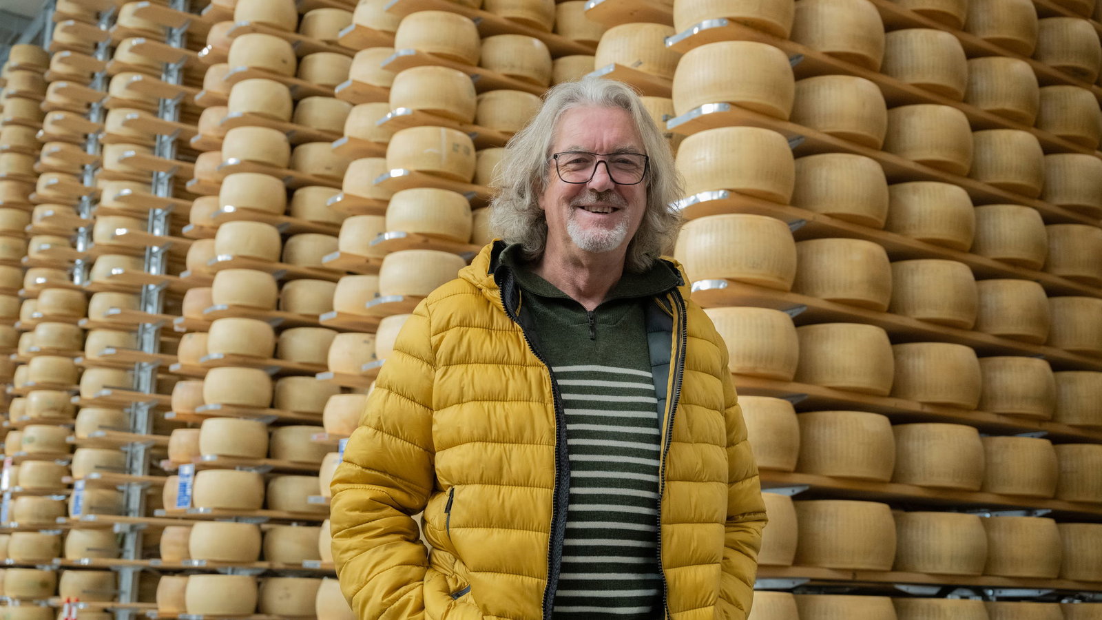 James May, with cheese